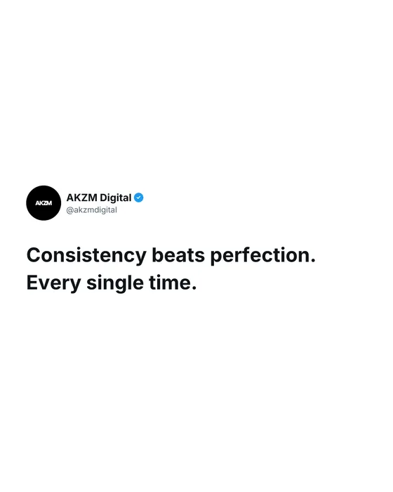 The same post in the AKZM Digital brand
